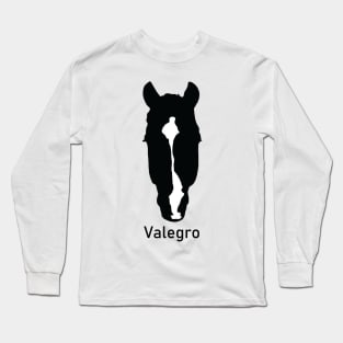 Valegro Face Marking with Name Long Sleeve T-Shirt